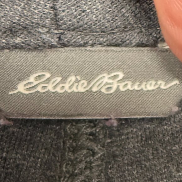 Women's‎ EDDIE BAUER Gray Stretch Sporty Pants- Size 14 - Picture 6 of 8